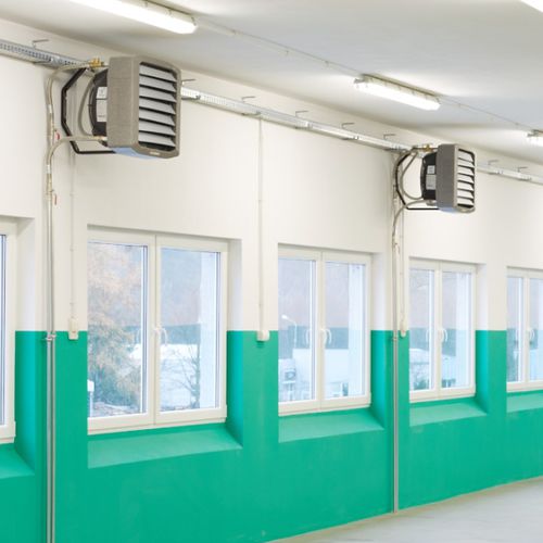 Radiateur soufflant mural - LEO BMS - flowair