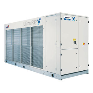 Groupe d'eau glacée à condensation par air - ULTIMA™ R32 - Airedale International Air Conditioning - au sol / compact