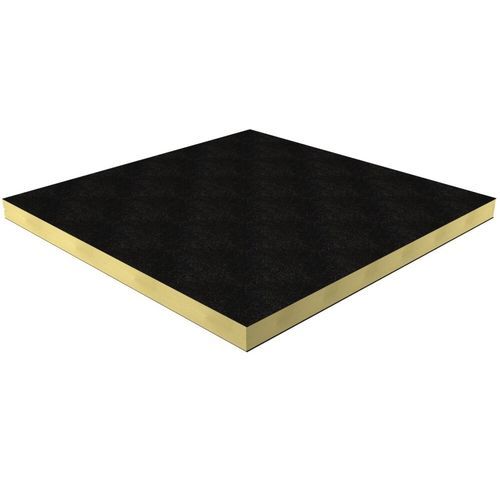 Panneau sandwich isolant pour toiture - AIS PIR - Panelais - 1 face en fibre de verre / âme en polyuréthane PUR / Euroclasse F
