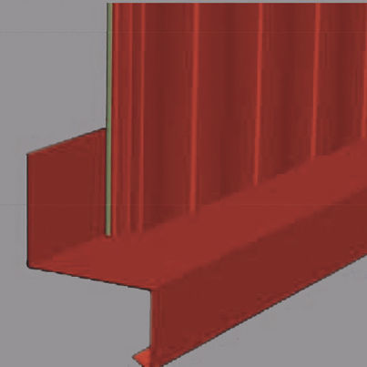 Profilé en acier galvanisé - Panelais - d'angle / pour façade / sur mesure