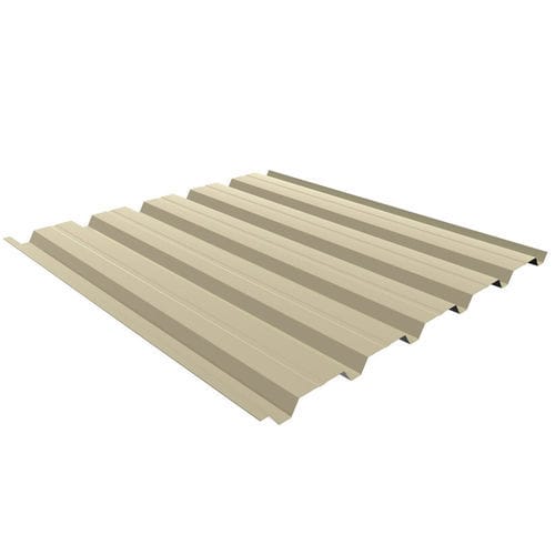Tôle métallique nervurée - 6-RIB - Panelais - en acier galvanisé / 3D / colorée