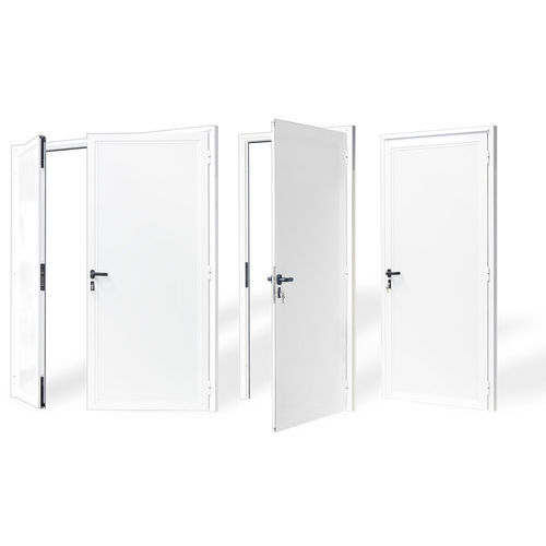 Porte d'extérieur - BASIC - Panelais - aluminium / en acier / en polystyrène