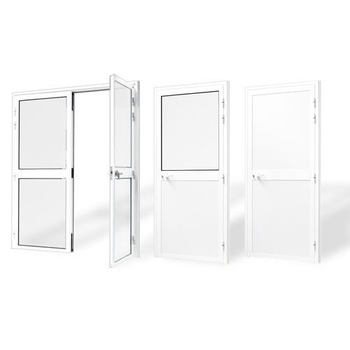 Porte d'intérieur - STANDARD - Panelais - aluminium / en polystyrène / battante
