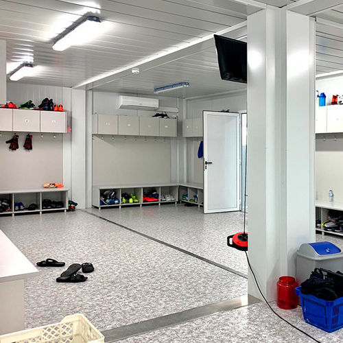Bâtiment préfabriqué - Panelais - modulaire / pour vestiaire / durable