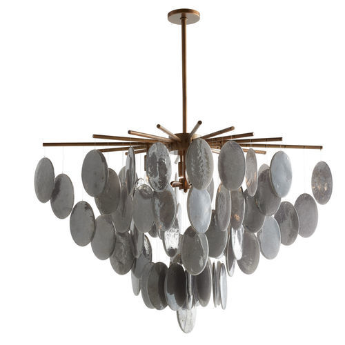 Lustre contemporain - TIFFANY - Arteriors Home - en verre / en acier / cascade