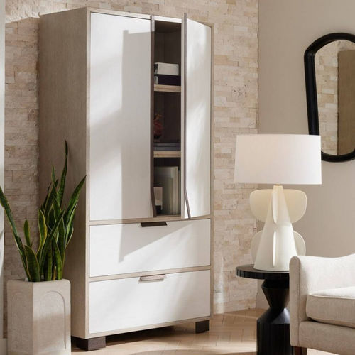 Armoire contemporaine - DORSEY - Arteriors Home - en chêne / à portes battantes / à tiroir