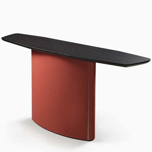 Console contemporaine - BEAUVAIS - CASTE - en chêne / en noyer / rectangulaire