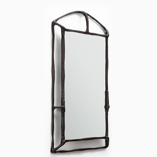 Miroir mural - SENTINEL - CASTE - contemporain / rectangulaire / en bronze