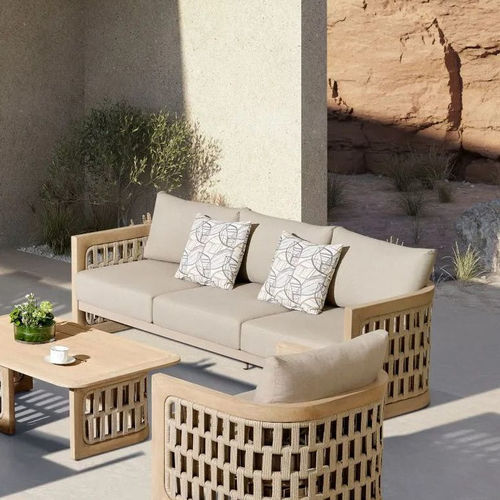 Canapé contemporain - RIVA - Higold - d'extérieur / en Sunbrella® / avec accoudoirs