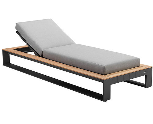 Bain de soleil contemporain - CAMBUSA - Higold - en Sunbrella® / en aluminium / dossier ajustable