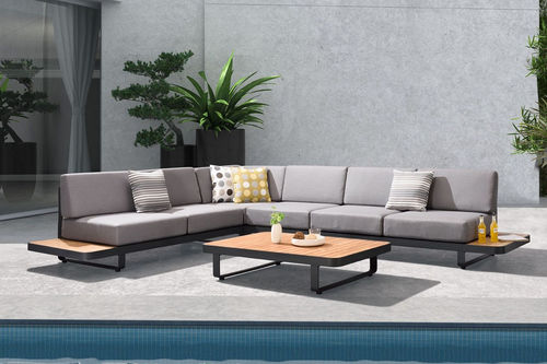 Canapé modulable - NEW POLO - Higold - d'angle / contemporain / d'extérieur