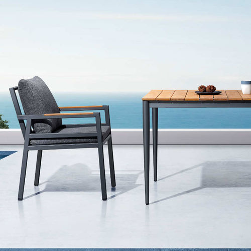 Chaise de salle à manger contemporaine - GLORIA 2.0 - Higold - d'intérieur / de jardin / en tissu