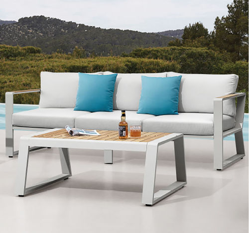 Canapé contemporain - EXEE PRO - Higold - d'extérieur / en Sunbrella® / avec accoudoirs