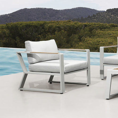 Fauteuil contemporain - EXEE PRO - Higold - en Sunbrella® / en aluminium / avec coussin amovible