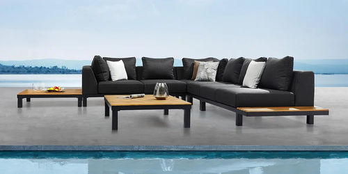Canapé modulable - POLO PRO - Higold - d'angle / contemporain / d'extérieur