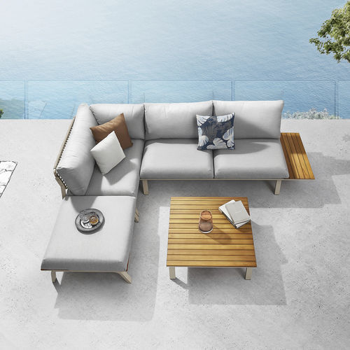 Canapé modulable - PUNTO - Higold - contemporain / d'extérieur / en Sunbrella®