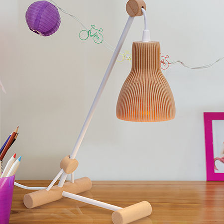Lampe de table - BIO S - Luxcambra - en bois / design original / d'intérieur