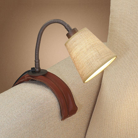 Lampe de table - SOFA - Luxcambra - en coton / en cuir / contemporaine