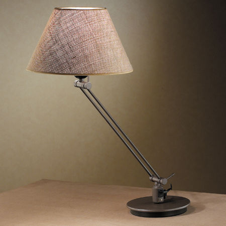 Lampe de table - AGRIPINA S - Luxcambra - en nickel / en coton / contemporaine
