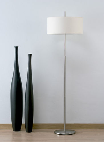 Lampe sur pied - NAUTIC P - Luxcambra - en nickel / en coton / contemporaine