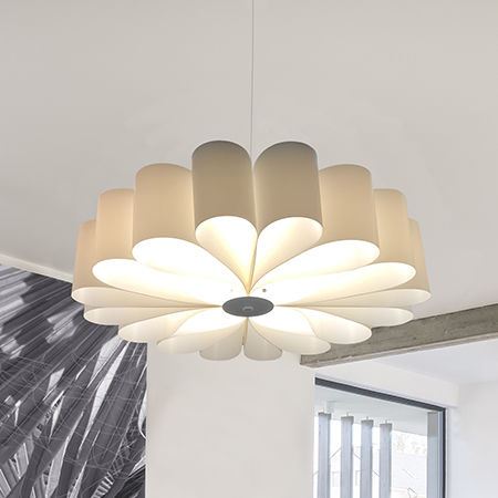 Suspension - LAILA - Luxcambra - en hêtre / en PVC / contemporaine
