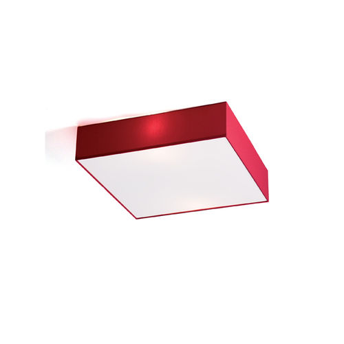 Plafonnier contemporain - CUADRO - Luxcambra - carré / non spécifié / fluorescent