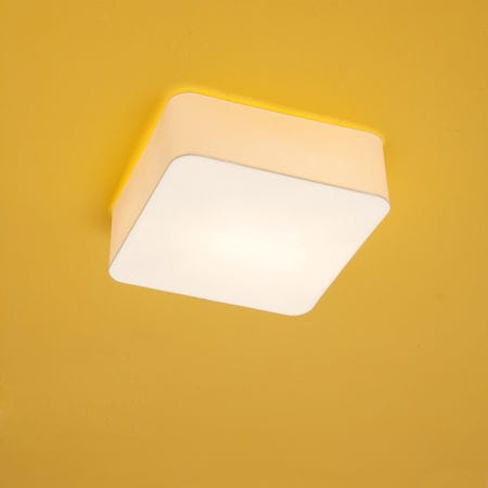 Plafonnier contemporain - ROMO - Luxcambra - carré / non spécifié / fluorescent