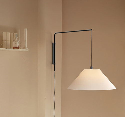 Applique murale contemporaine - CLASICA A ARCO - Luxcambra - d'intérieur / en carton / en bois