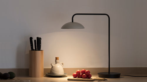 Lampe de table - ABSIDIOLA S - Luxcambra - de bureau / en céramique / en albâtre