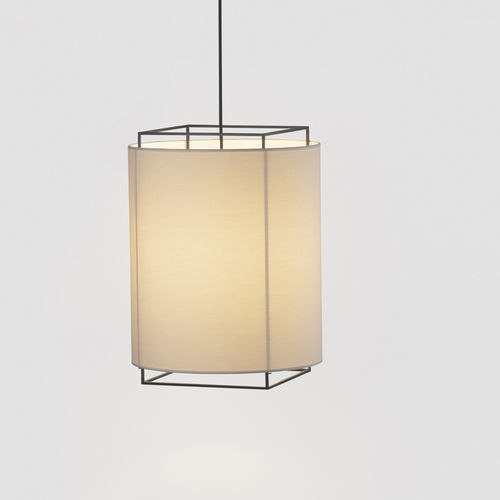 Suspension - LEWIT C - Luxcambra - en fer / en laiton poli / en tissu