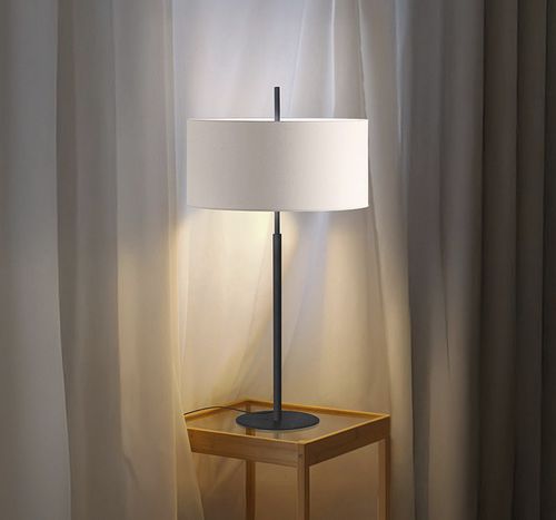 Lampe de table - NAUTIC S - Luxcambra - en nickel / en coton / contemporaine