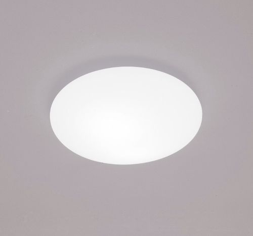 Plafonnier contemporain - MOON 3 PL - Luxcambra - rond / ovale / en nickel