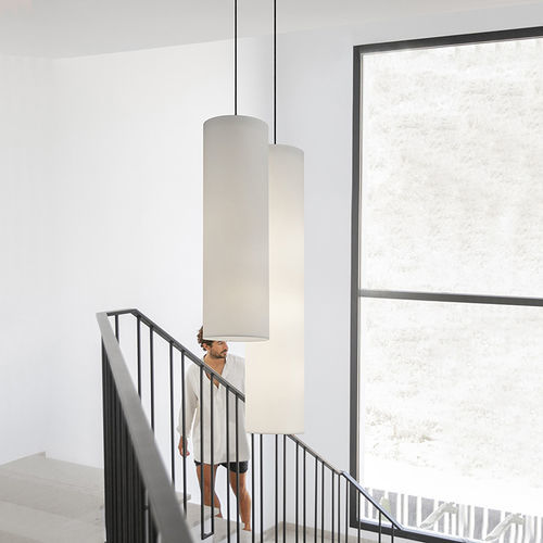 Suspension - TUB C - Luxcambra - en tissu / en coton / en parchemin