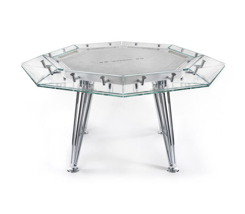 Table de poker contemporaine - UNOOTTO - IMPATIA - professionnelle / résidentielle