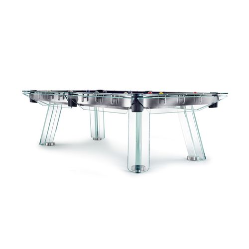 Table de billard contemporaine - FILOTTO - IMPATIA - professionnelle / résidentielle / en verre