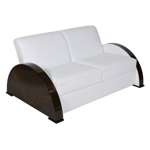 Canapé Art Déco - SF067 - Cygal Art Deco GmbH & Co. KG - en tissu / en cuir / avec accoudoirs