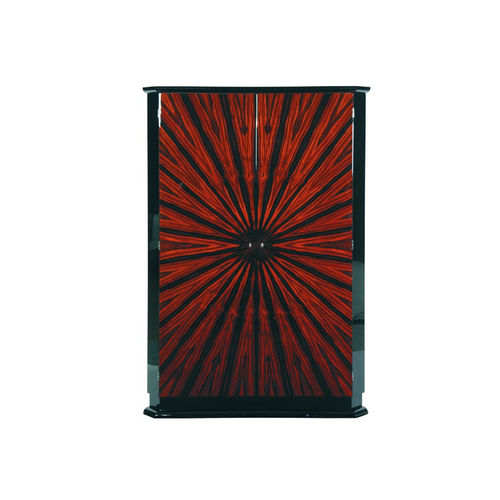 Armoire Art Déco - SA003 - Cygal Art Deco GmbH & Co. KG - en bois laqué brillant / en érable / en ébène de macassar