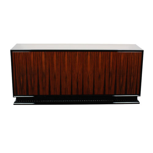 Buffet Art Déco - SB003 - Cygal Art Deco GmbH & Co. KG - en bois laqué brillant / en ébène de macassar / avec étagère