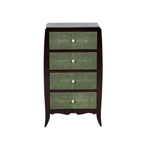 Chiffonnier Art Déco - K017 - Cygal Art Deco GmbH & Co. KG - en galuchat / vert
