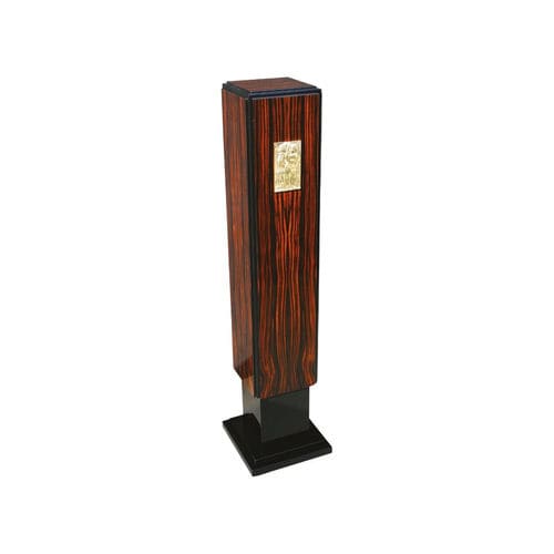 Piédestal Art Déco - SE001 - Cygal Art Deco GmbH & Co. KG - en laiton / en ébène de macassar