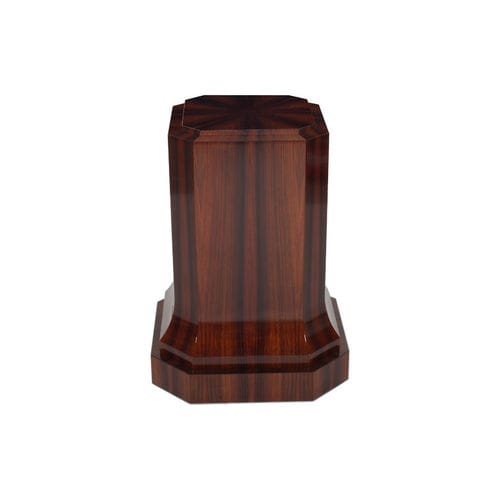 Piédestal Art Déco - SE003 - Cygal Art Deco GmbH & Co. KG - en ébène de macassar / en bois laqué brillant