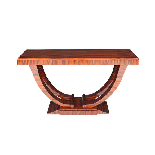 Console Art Déco - KS004 - Cygal Art Deco GmbH & Co. KG - en palissandre / avec piètement en bois / rectangulaire