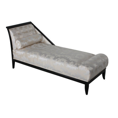 Méridienne Art Déco - SF139 - Cygal Art Deco GmbH & Co. KG - en tissu / en cuir / en bois