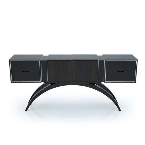 Buffet sur pieds hauts - ZSB001 - Cygal Art Deco GmbH & Co. KG - Art Déco / en bois laqué brillant / en ziricote