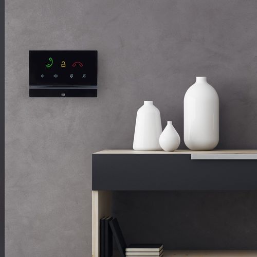 Interphone audio blanc - 2N INDOOR TALK - 2N TELEKOMUNIKACE - noir / pour appartement / pour maison
