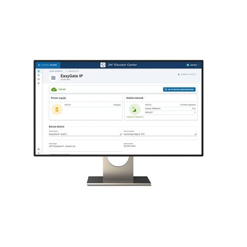Logiciel de gestion de contrôle d'accès et de sécurité - 2N ELEVATOR CENTER - 2N TELEKOMUNIKACE - de surveillance / pour installation immotique / pour ascenseur
