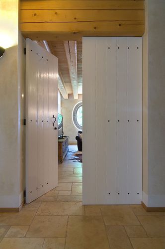 Porte d'intérieur - RUSTICA - Aldena - en bois / battante / pleine