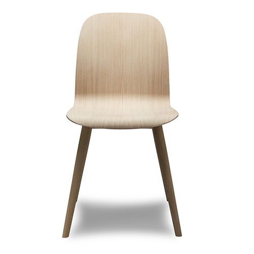 Chaise design scandinave - BOSTON - Danerka - d'intérieur / en tissu / en chêne