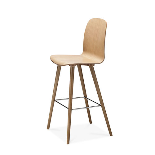 Chaise de bar design scandinave - BOSTON - Danerka - d'intérieur / en hêtre / en chêne