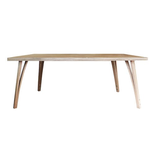 Table design scandinave - VIGGO - Danerka - en chêne / en MDF / en placage de bois